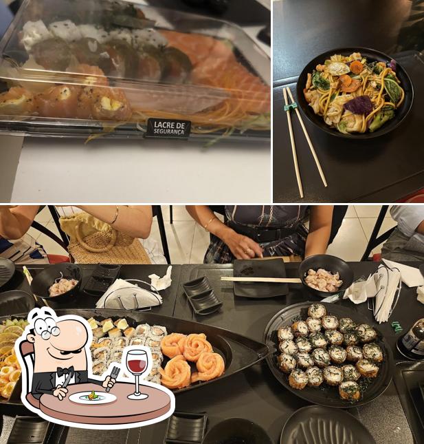 Comida em Tenrai Sushi