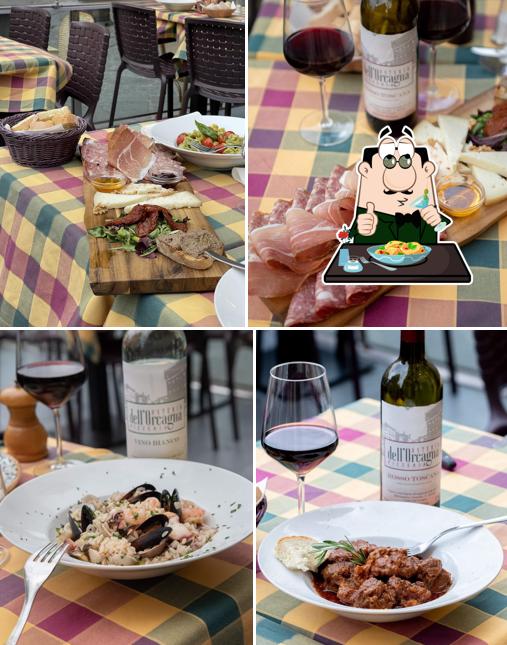 Platti al Osteria dell'Orcagna