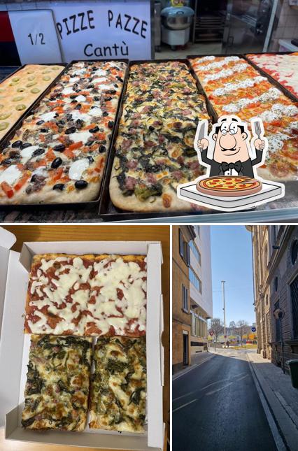 A Pizze Pazze Di Case Giovanna & C. Sas, puoi assaggiare una bella pizza