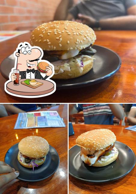 Get a burger at Food Adda Virar