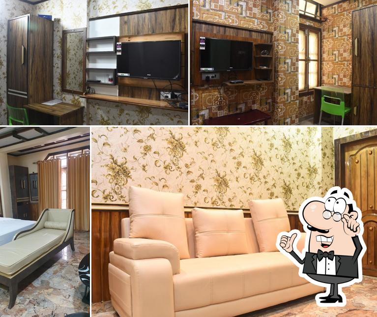 The interior of Hotel Debanshi & Debanjali Restauro
