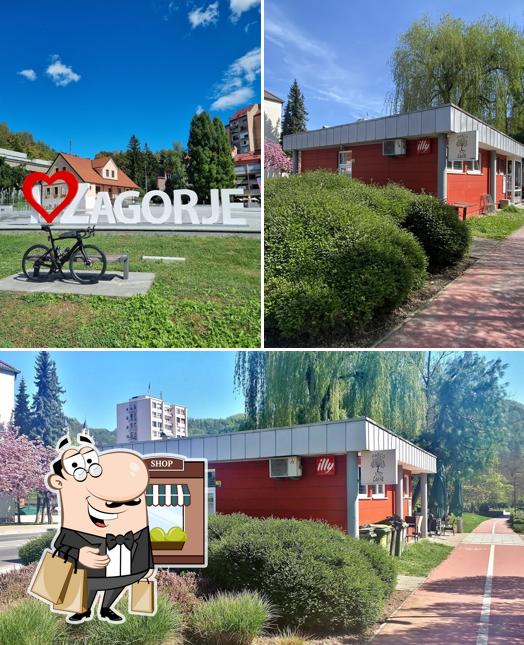 Gli esterni di Parco caffe