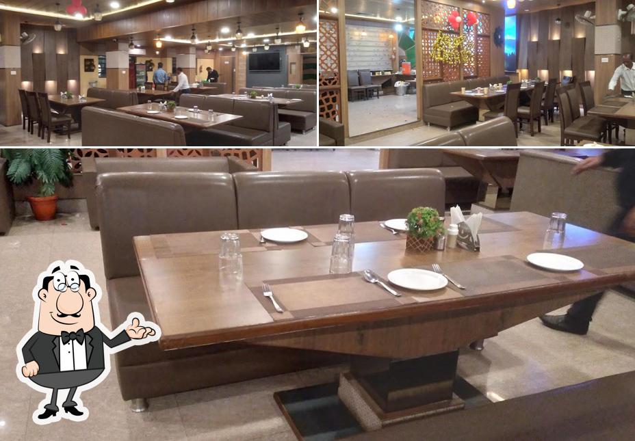 Check out how Parampara Veg Restaurant looks inside
