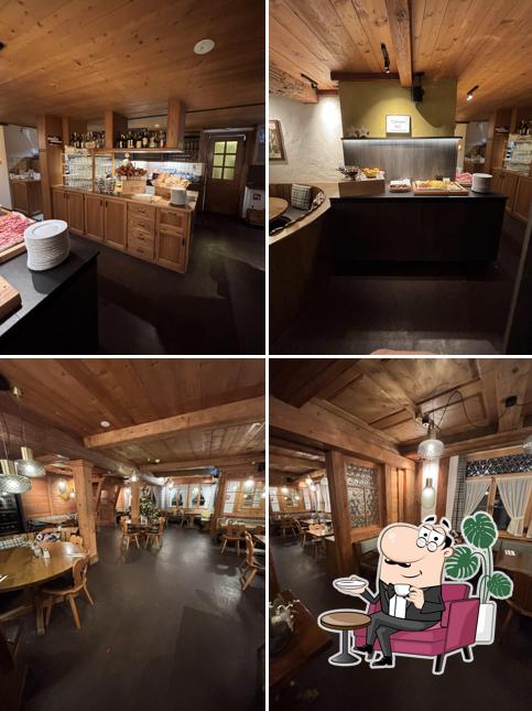 Siediti a un tavolo di Hotel Sonne