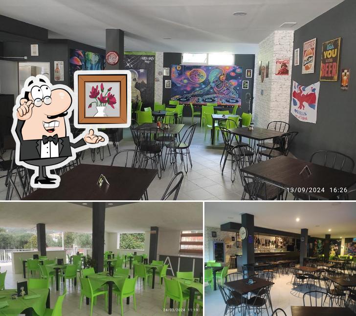 Gli interni di ALIEN BREW PUB