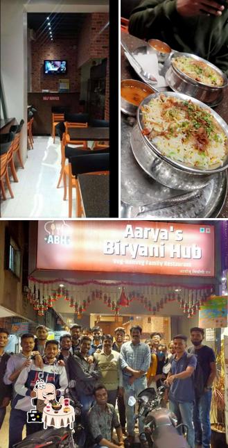 Food at Aarya's Biryani Hub