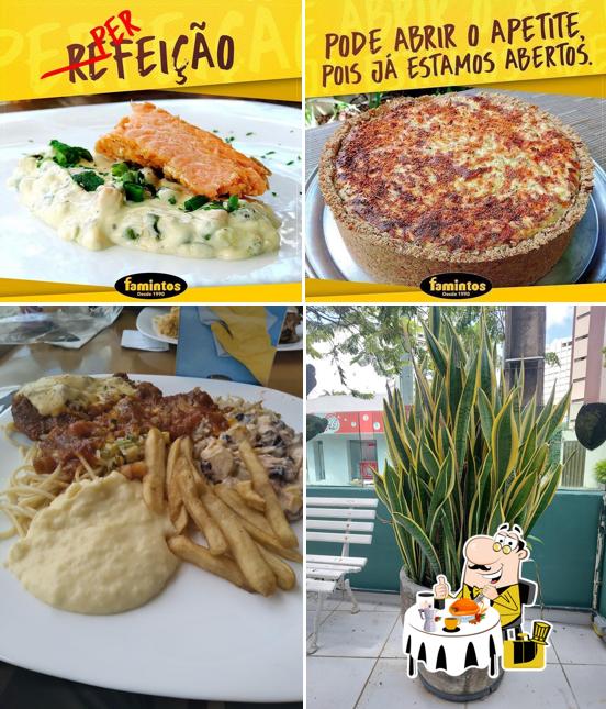 Platos en Restaurante Famintos