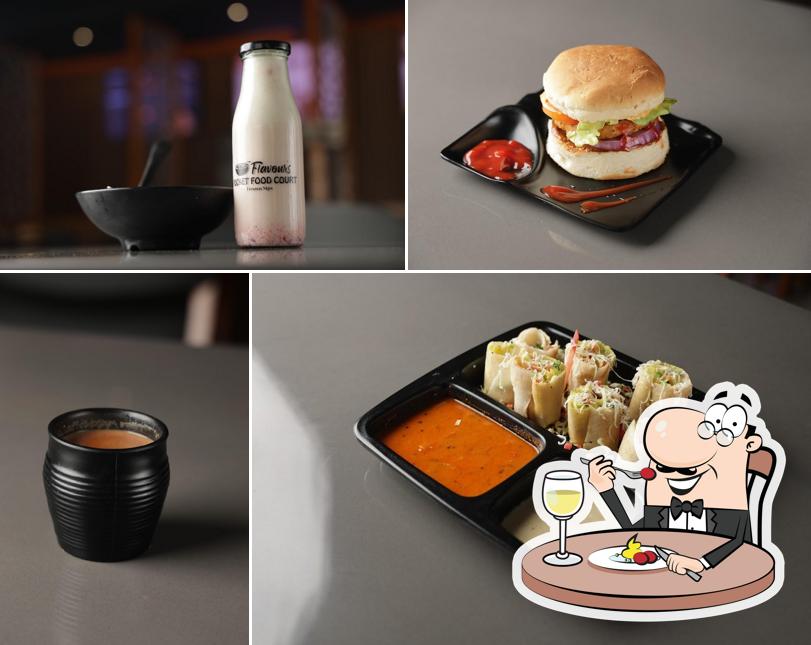 Meals at Flavour's Pocket Food Court