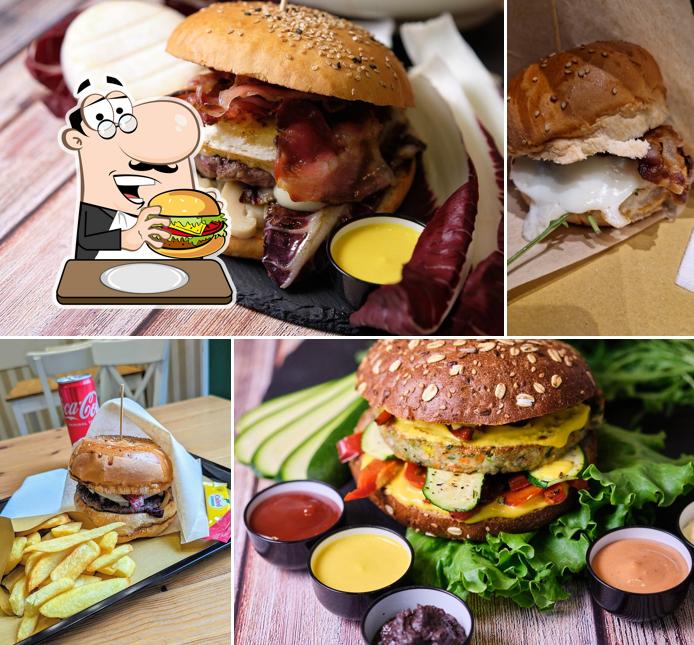 Prova uno dei tipi di hamburger disponibili a Piada & Burger