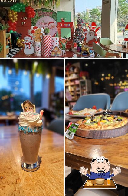 Chocolate mousse at BB Restro Cafe