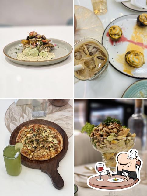 Escargots and ceviche at CakeBae