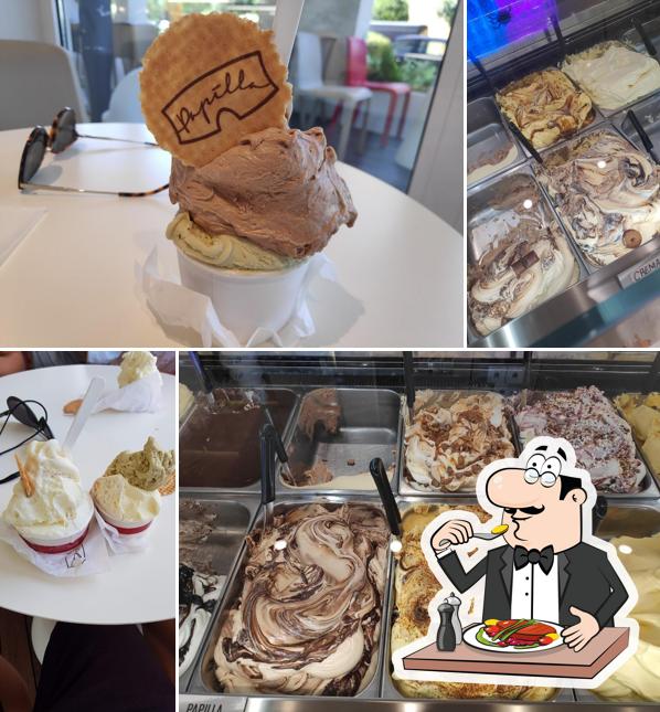 Gelato al Gelateria Papilla Bio
