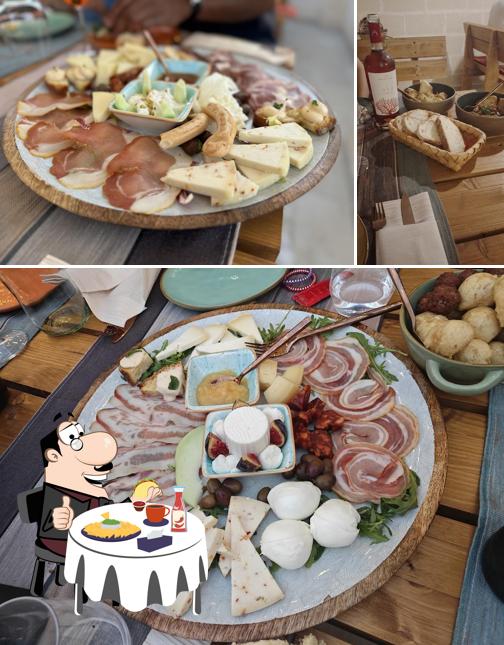 Piatto di formaggi al Tenuta “Li Chiantati” AgriExperience