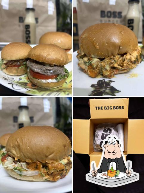 Pulled pork sandwich at Boss Burger Hauz Khas