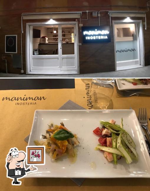 Gli interni di Maniman Inosteria