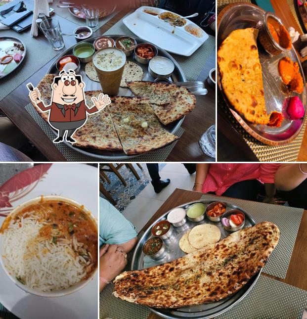 Food at Amritsari Haveli Lucknow