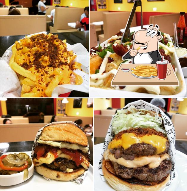 Batata frita em Aquilas Burger - Cidade Nova FSA/BA