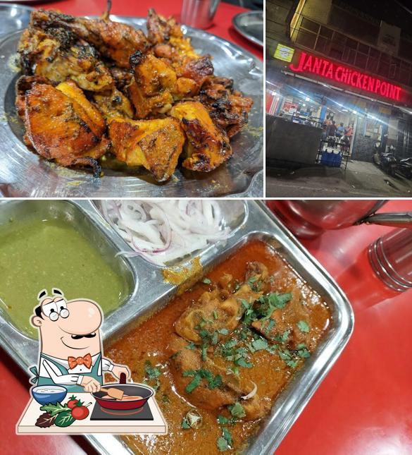 Chicken curry at Janta chicken point