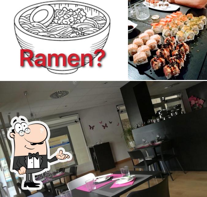 Gli interni di Miyú Japanese Food