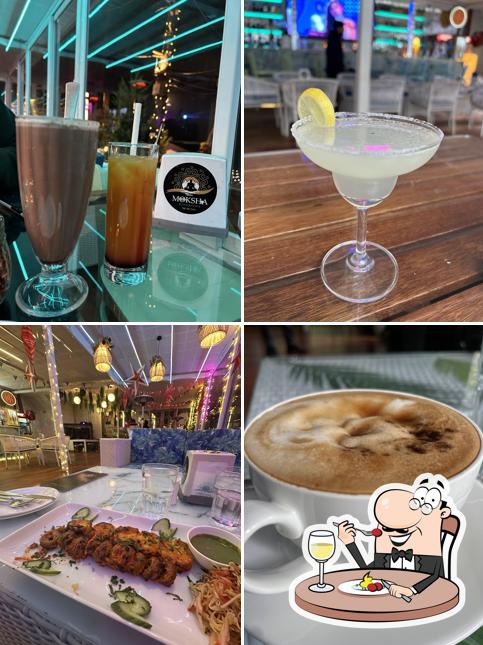 Food at Moksha Riverside Lounge & Bar
