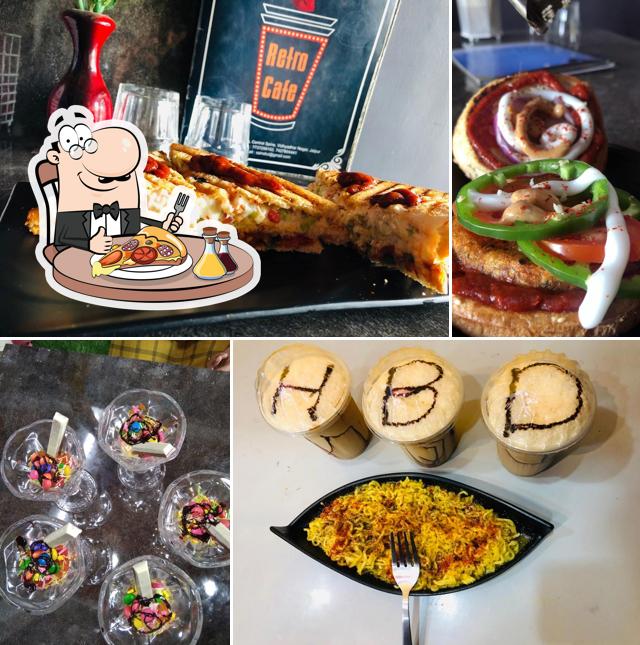 Try out pizza at Retro Cafe - Best Cafe In Vidhyadhar Nagar,Jaipur