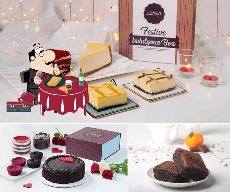 Sweet Truth Arignar Anna Nagar provides a variety of sweet dishes