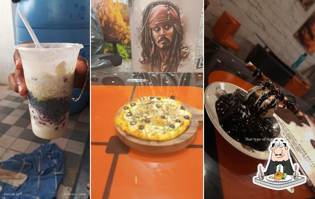 Meals at The Black Pearl cafe