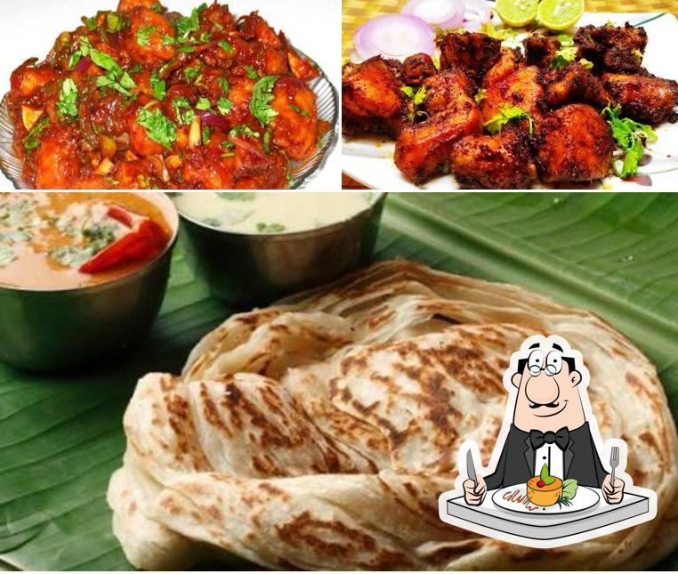 Meals at Hotel Anbu Chettinadu Mess A/C