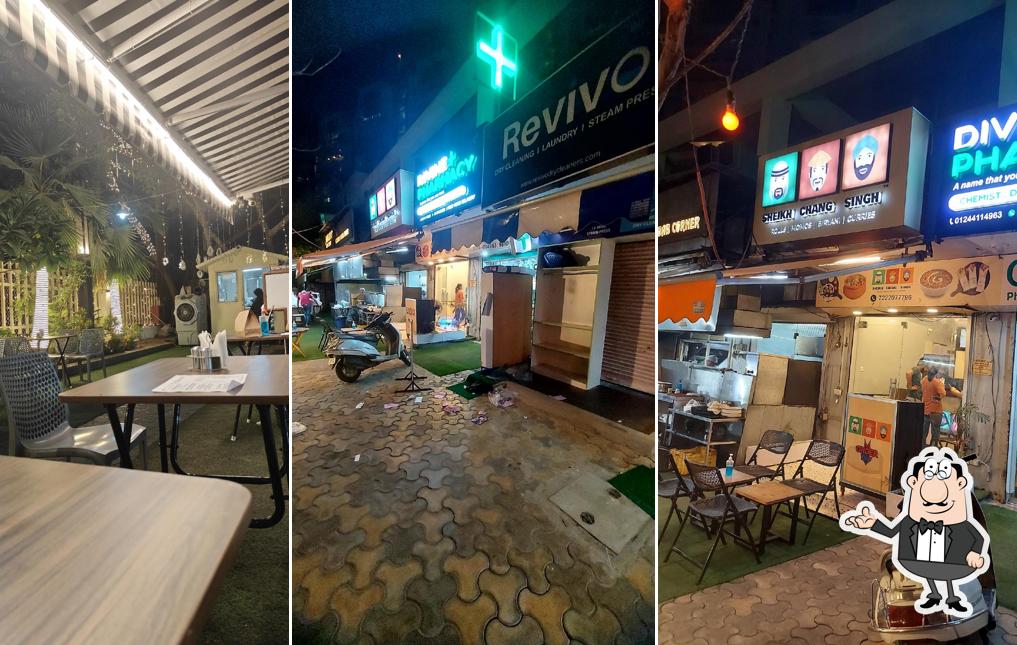 The interior of Qureshi's Kabab Corner