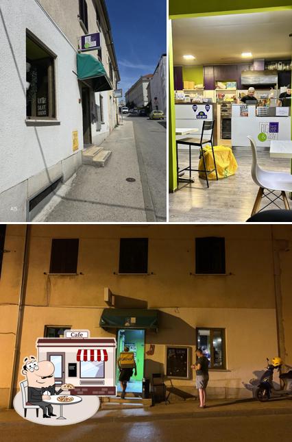 Fast food Big&Tasty si caratterizza per la esterno e interni