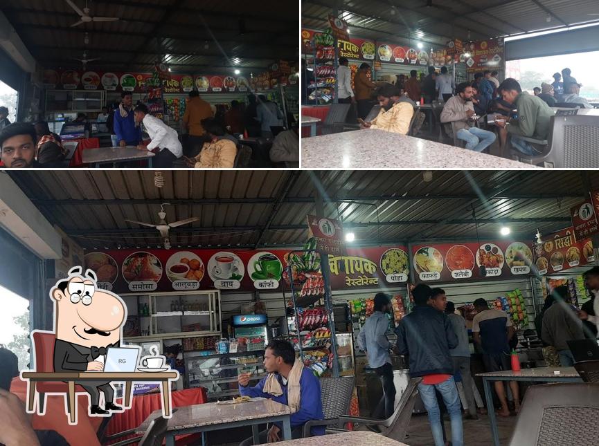 The interior of Shri Sidhi Vinayak Family Restaurant And Marriage Gadan