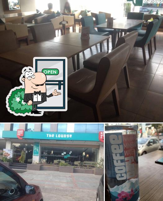 Among different things one can find exterior and interior at Coffee Day