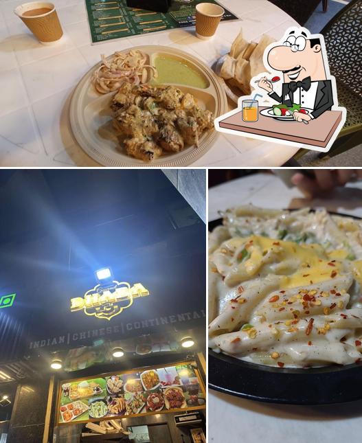 Food at Gourmet Dhaba