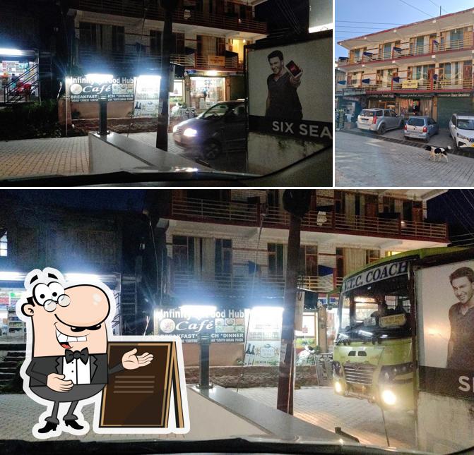 The exterior of Infinity Food Hub