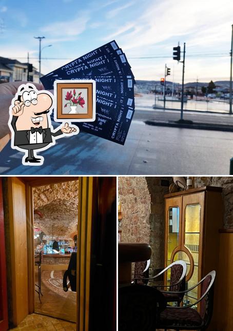 La interni e esterno del ristorante