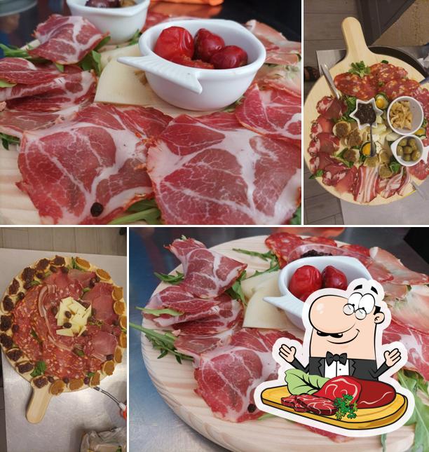 Carpaccio di manzo al Piazzetta dei sapori di teresa rocco