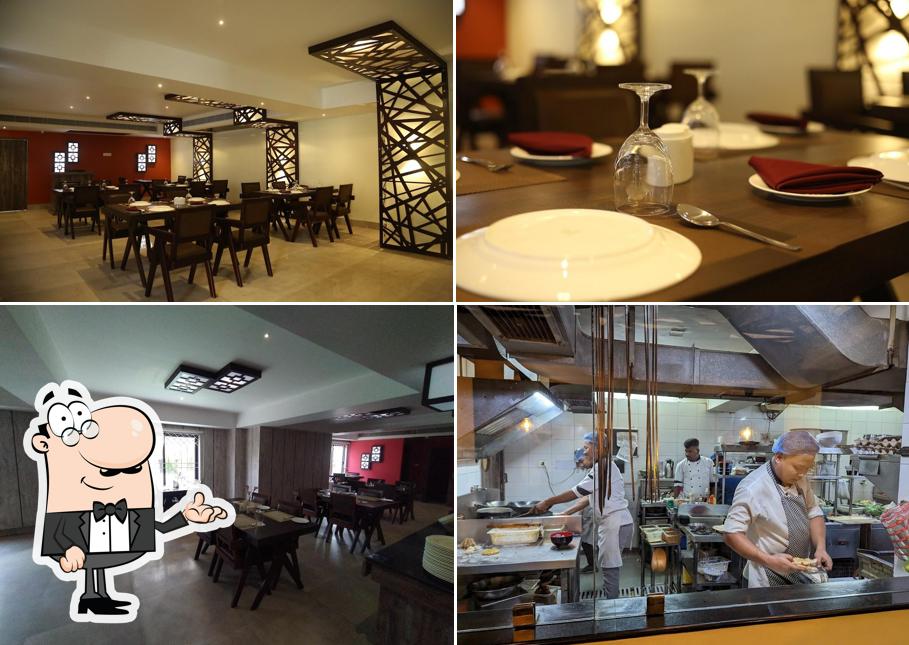 Check out how saffron multi- cuisine restaurant looks inside