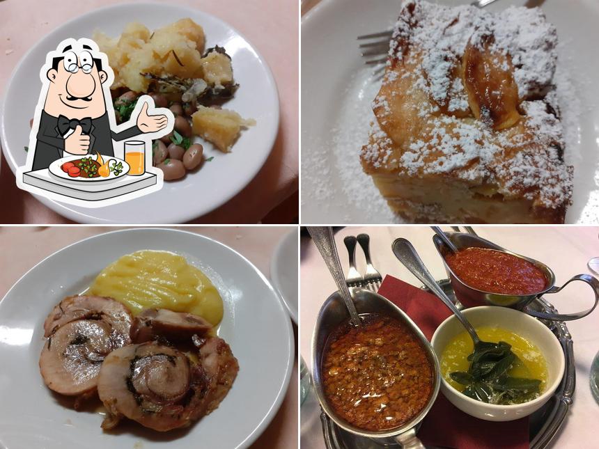 Cibo al Ristorante alle Rose