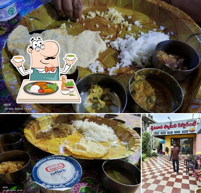 Meals at Srinivasa Family Restaurant