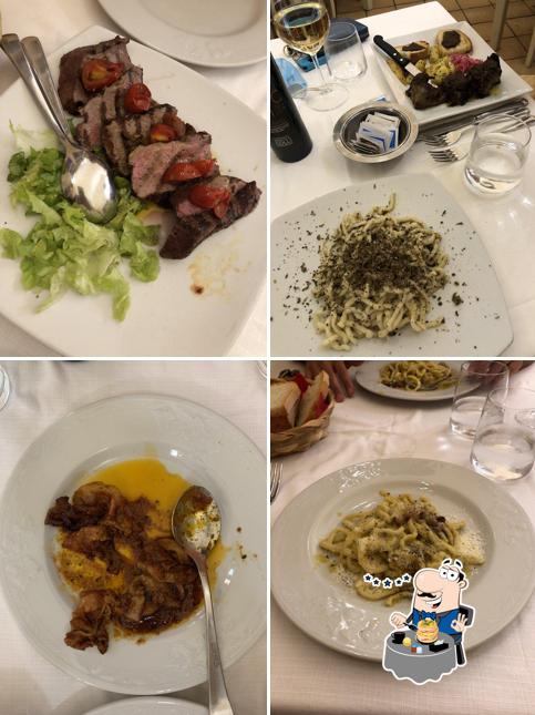 Platti al Trattoria del Moro Aronne