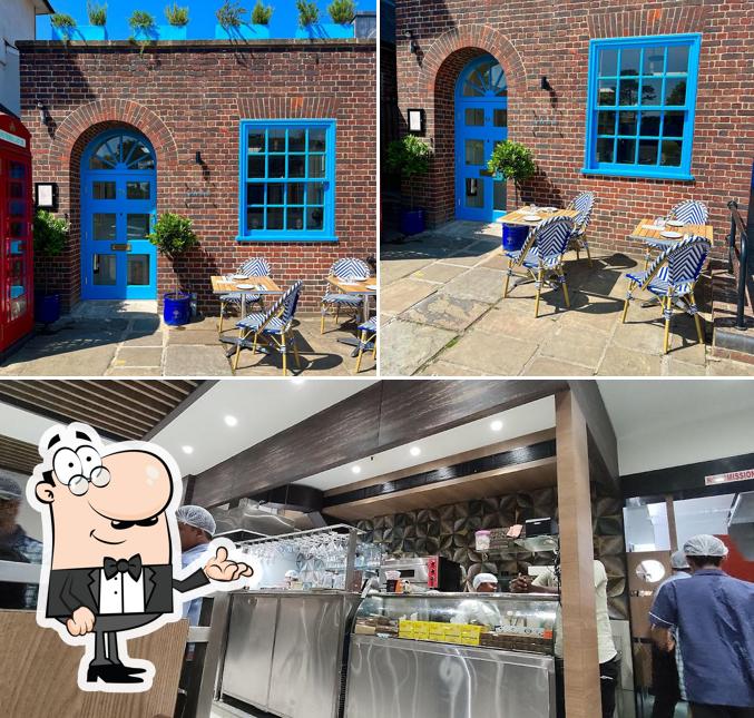 Check out how Lark (Pure Veg Restaurant) looks inside