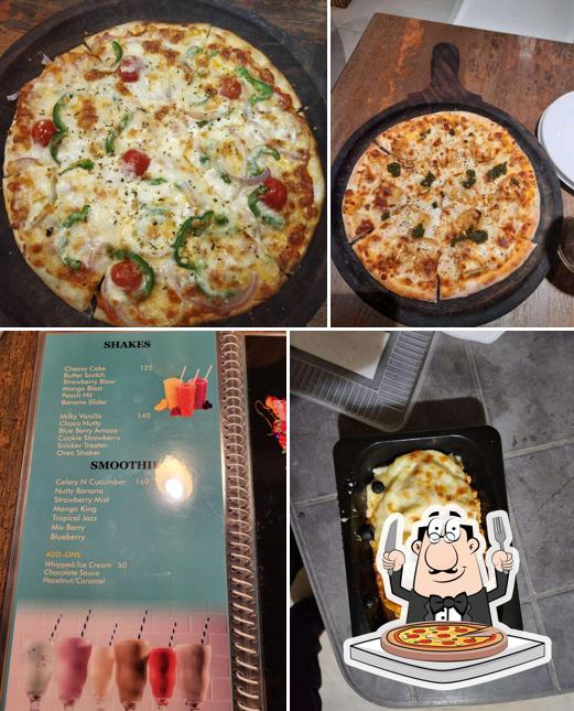 Pick different kinds of pizza