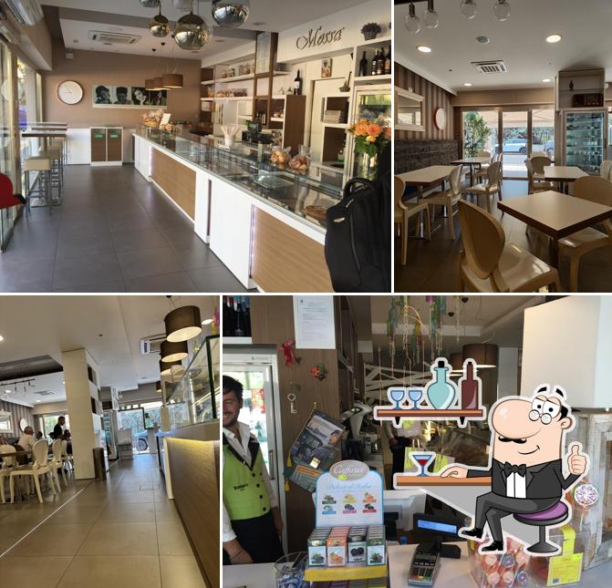 Gli interni di Caffetteria Gastronomia Mossa
