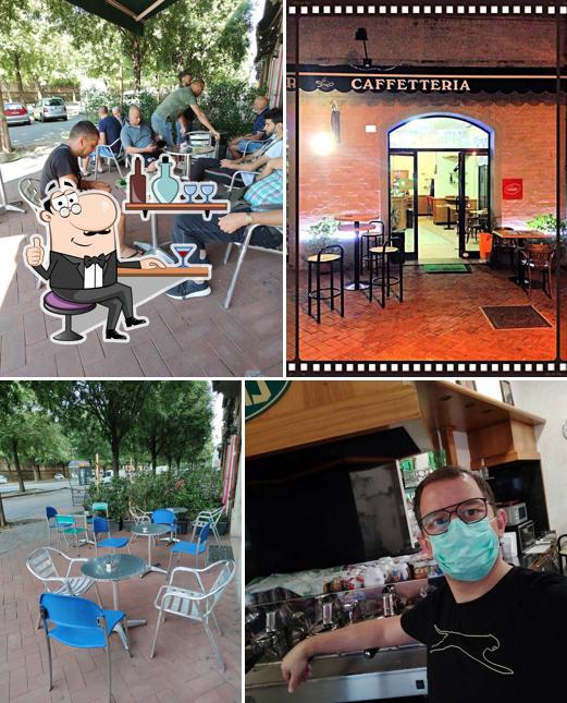 Gli interni di Bar Sidro caffè