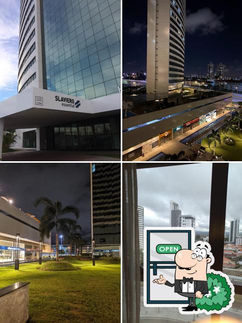 Veja imagens do exterior do Hotel Slaviero Campina Grande