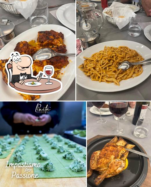 Cibo al Ristorantino Pineta