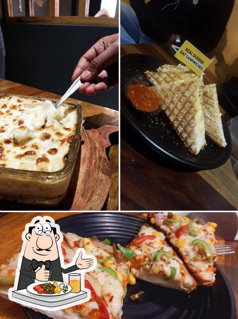 Lasagna at Size Zero Cafe