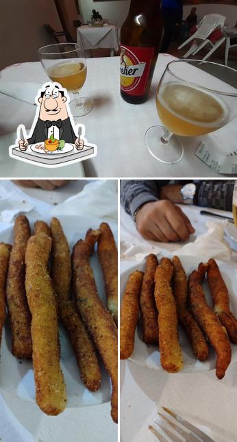 La foto della cibo e birra di Trattoria Pizzeria Berlino