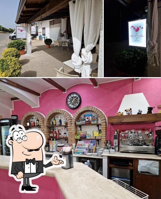 La immagine di interni e esterno da Bar da Shana