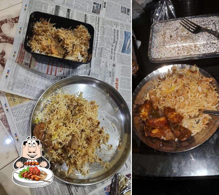 Meals at Kothimbir Biryani